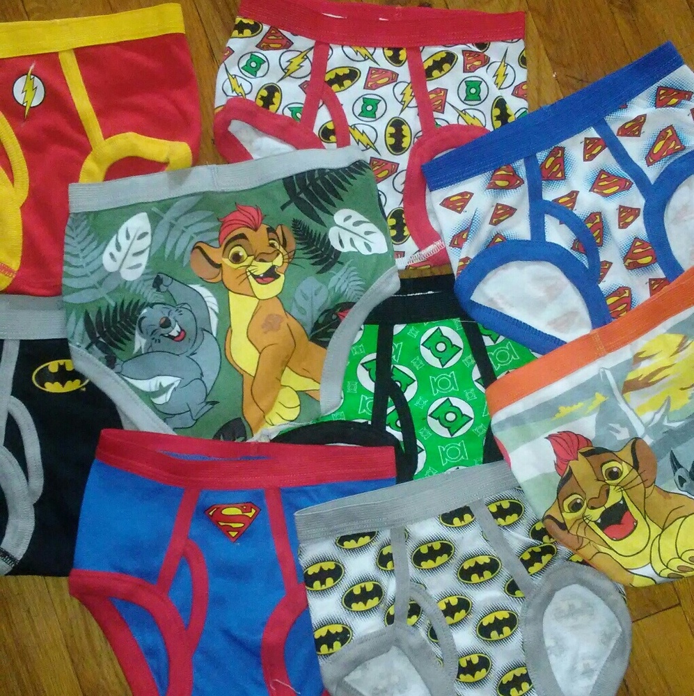 9 brand new toddler underwear  4T